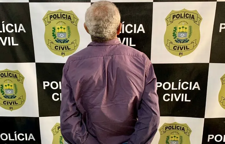 Polícia Civil de Oeiras efetua prisão de idoso de 72 anos por estupro de vulnerável contra sobrinha