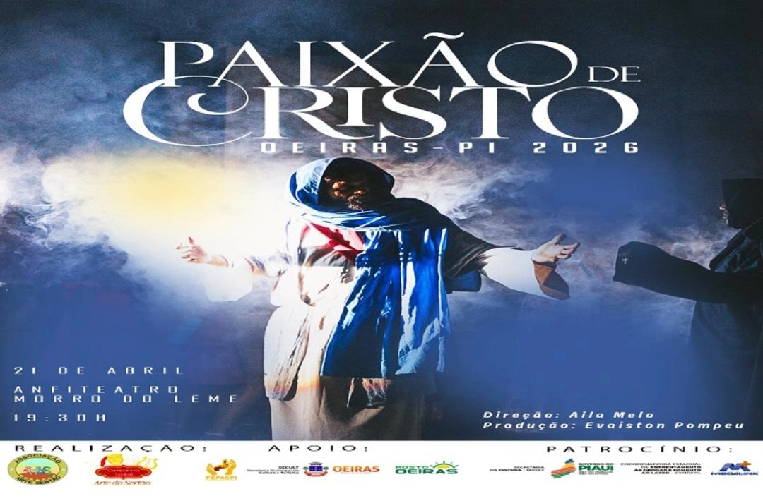 Grupo Arte Sertão volta a apresentar “A Paixão de Cristo” nesta terça-feira em Oeiras