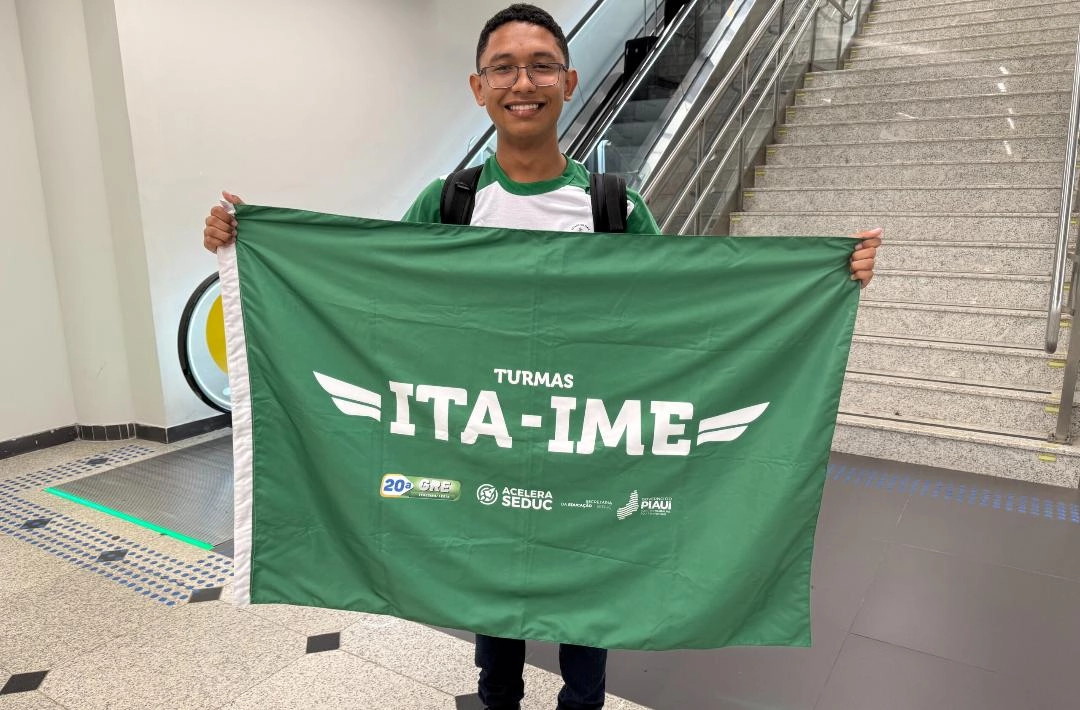 Estudante da rede estadual do Piauí participa da fase final das seletivas para Olimpíada Internacional de Química na USP