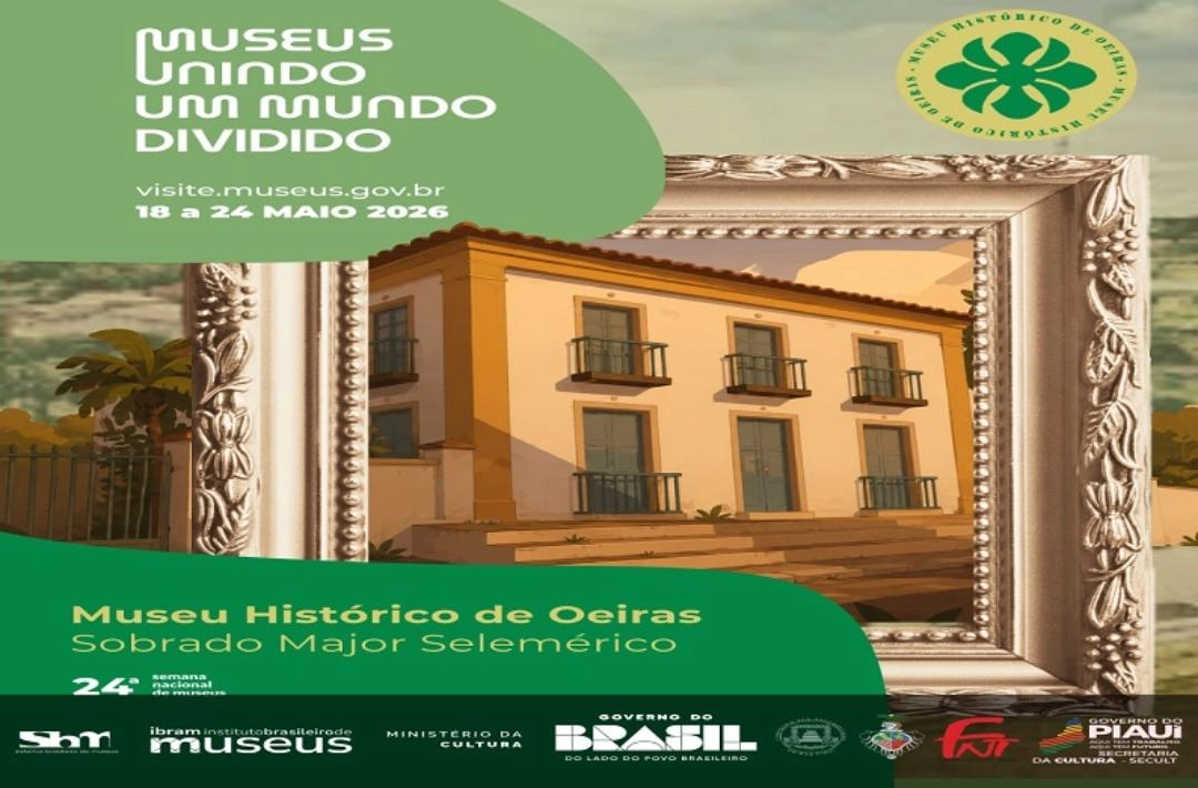 Museu Histórico de Oeiras divulga programação da 24ª Semana Nacional de Museus
