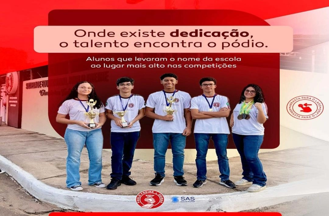 Colégio Paulo Freire amplia presença no esporte escolar com conquistas em competições estaduais