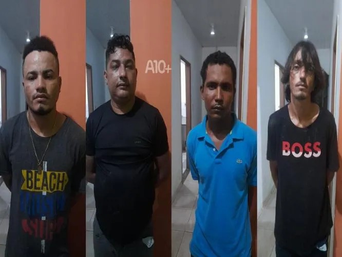 Polícia Militar prende quadrilha suspeita de vários assaltos no interior do Piauí