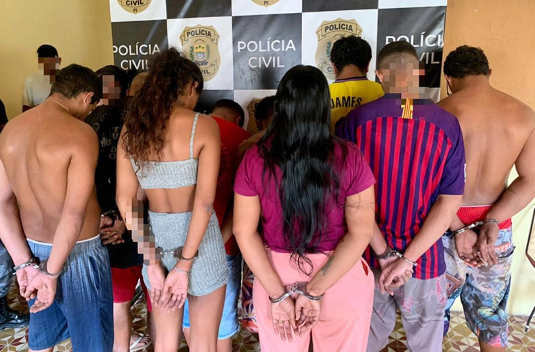 Operação prende 10 suspeitos de tráfico de drogas e tortura em Barras
