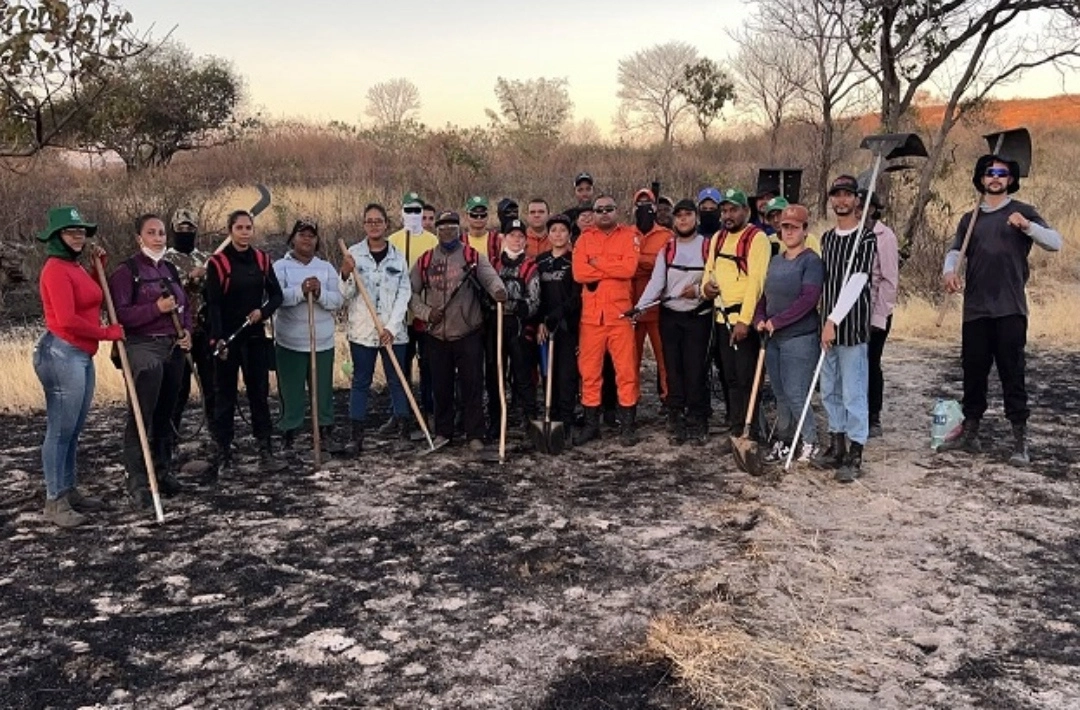 Brigada Florestal de Oeiras conclui treinamento para atuar no combate aos incêndios durante o período crítico