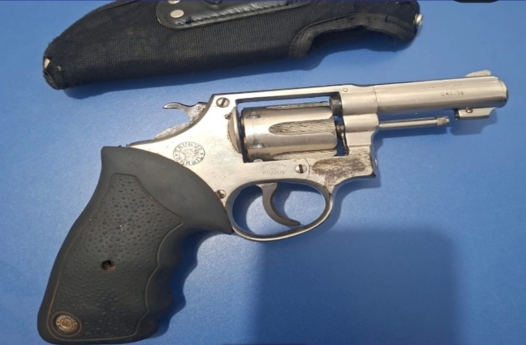 Polícia Militar apreende revólver com numeração suprimida na zona rural de Oeiras