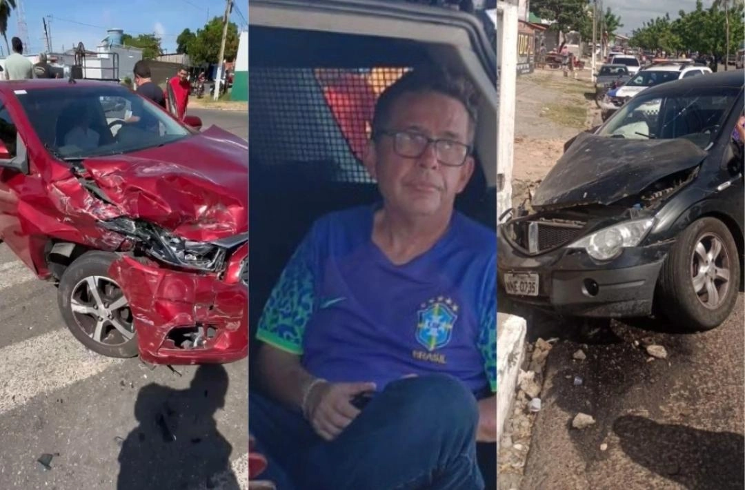Ex-vereador é preso após dirigir embriagado e causar acidentes em Parnaíba