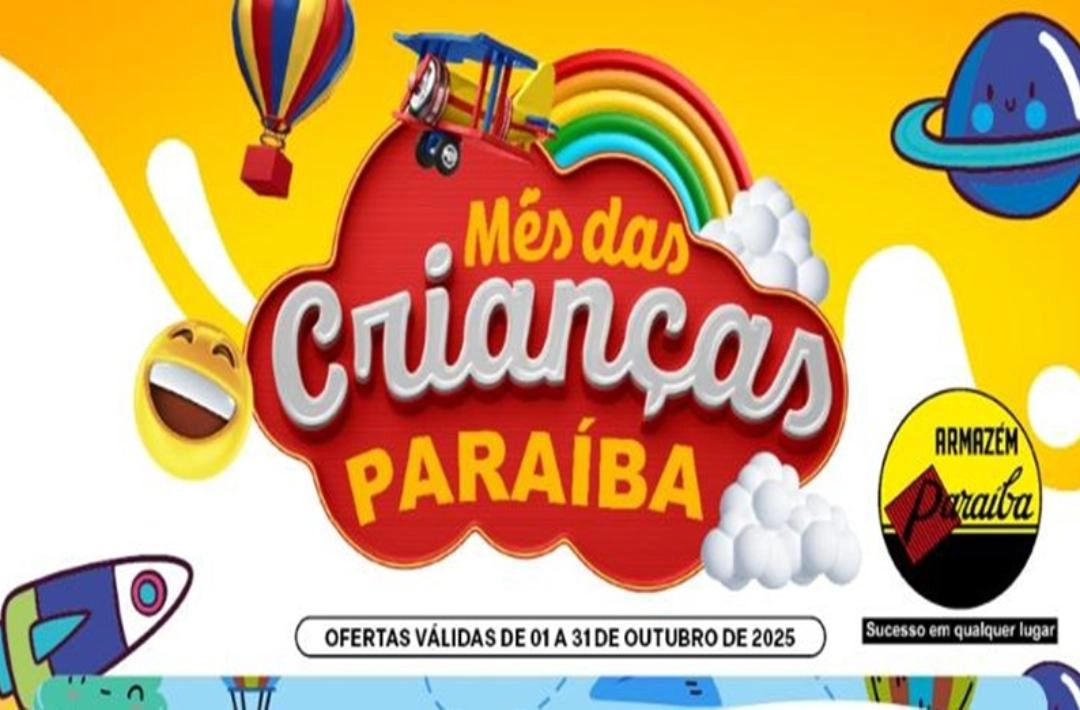 Semana da Criança movimenta o Armazém Paraíba com variedade de presentes e condições facilitadas