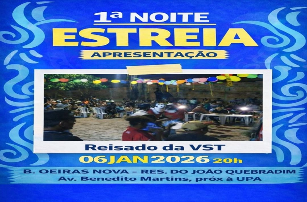 Reisado da Vila Santa Teresa abre temporada nesta terça-feira, 06, Dia de Reis, em Oeiras 