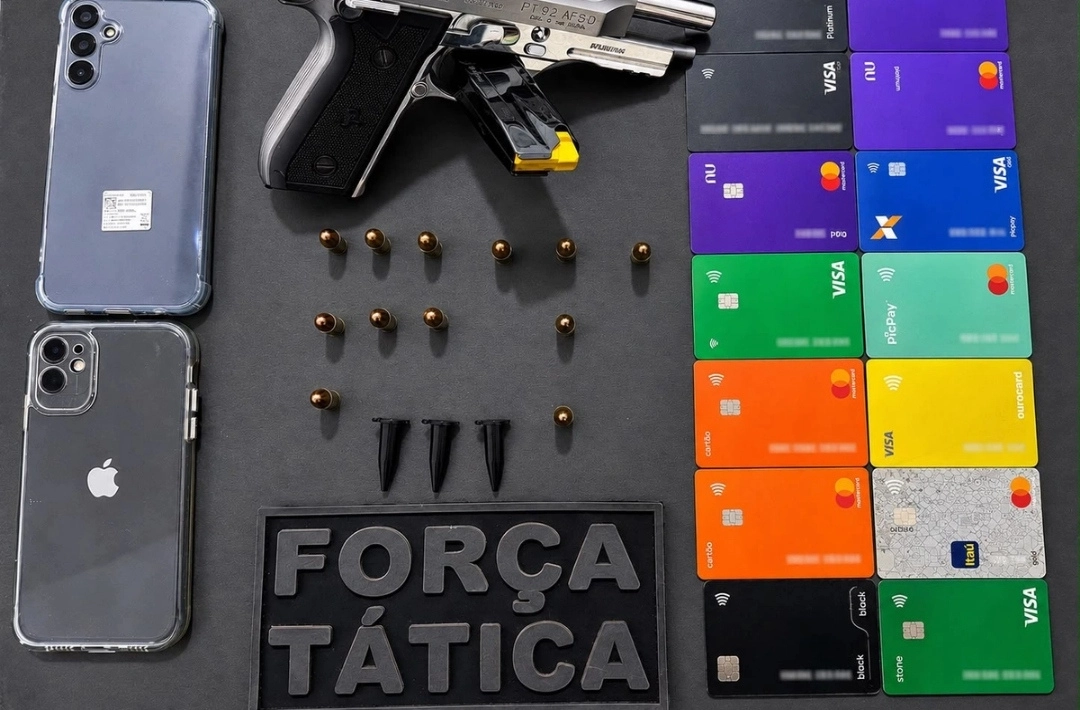 Força Tática apreende pistola e cocaína na zona rural de São Raimundo Nonato