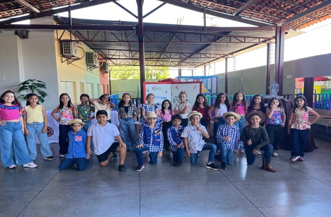 Colégio Paulo Freire celebra o Dia do Folclore com alunos da Educação Infantil e Anos Iniciais