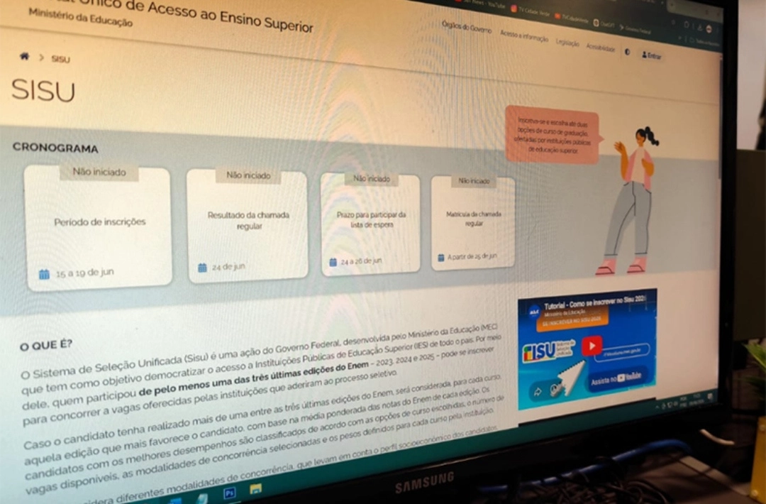 Estudantes têm até sexta para se inscrever na repescagem do Sisu