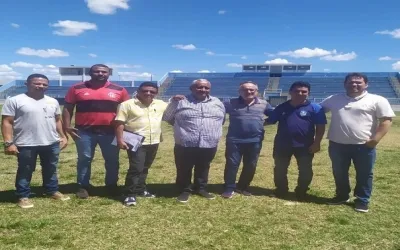 Federação de Futebol do Piauí realiza vistoria técnica no Estádio Municipal Gérson Campos em Oeiras