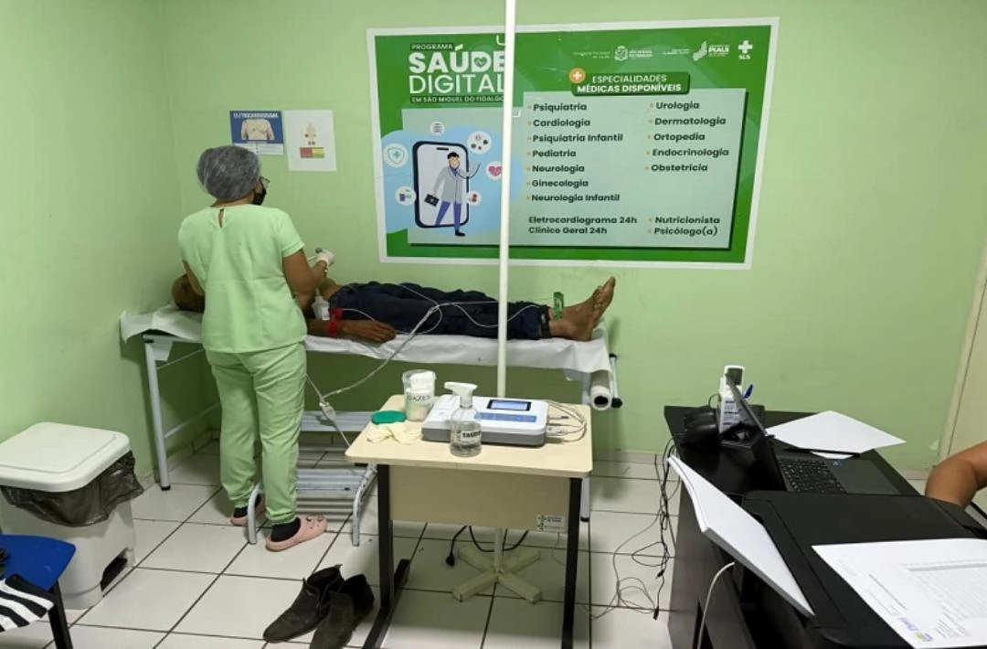 Mutirão de eletrocardiograma atende 247 pessoas em São Miguel do Fidalgo