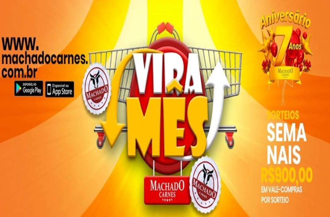 Aproveite as ofertas do VIRA MÊS na Machado Carnes