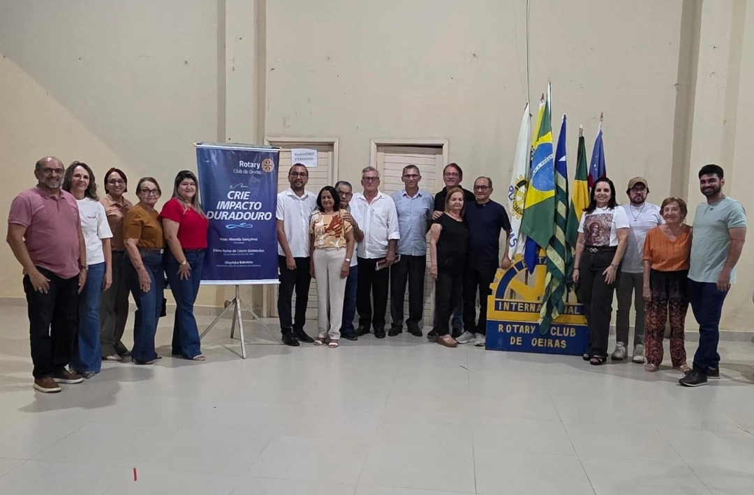 Rotary Club de Oeiras realiza 1ª Reunião Ordinária do Ano Rotário 2026-27