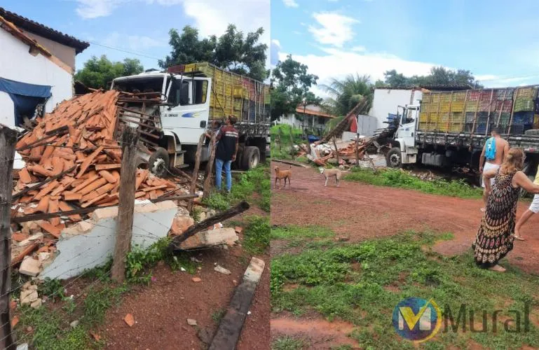 Passageiro morre após caminhão atingir residência às margens da BR-222, no Piauí