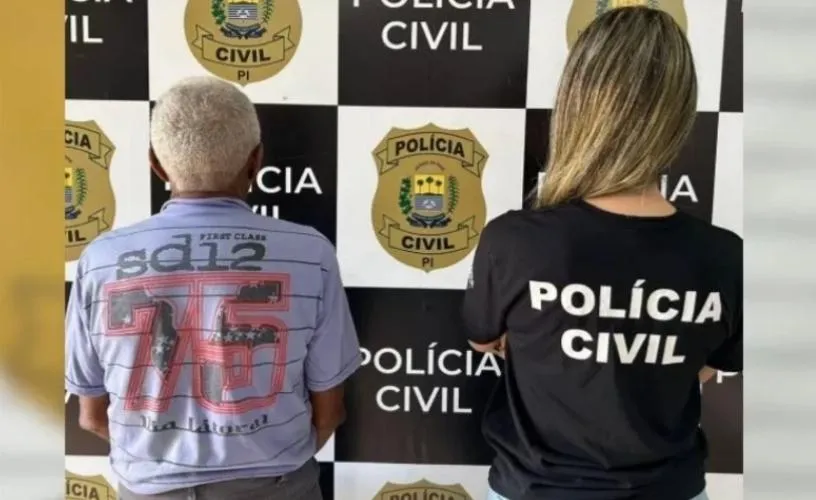 Idoso é preso acusado de estuprar enteada de 4 anos em Angical do Piauí