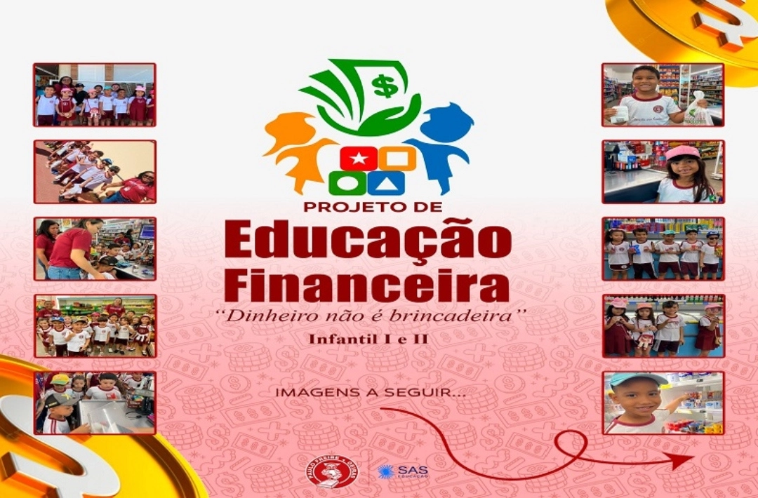 Projeto “Dinheiro não é brincadeira” leva educação financeira para crianças do Colégio Paulo Freire, em Oeiras