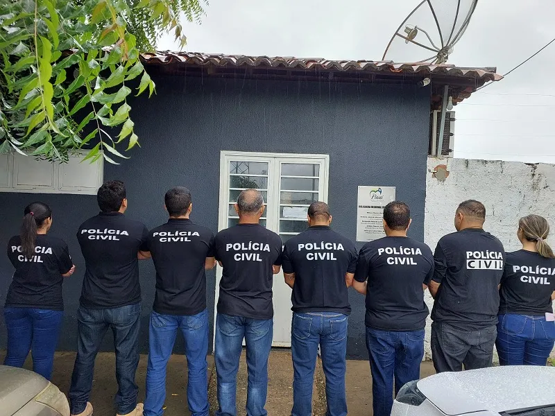 Policiais civis de Oeiras realizam novo ato da Operação Prelúdio em protesto contra o Governo do PI
