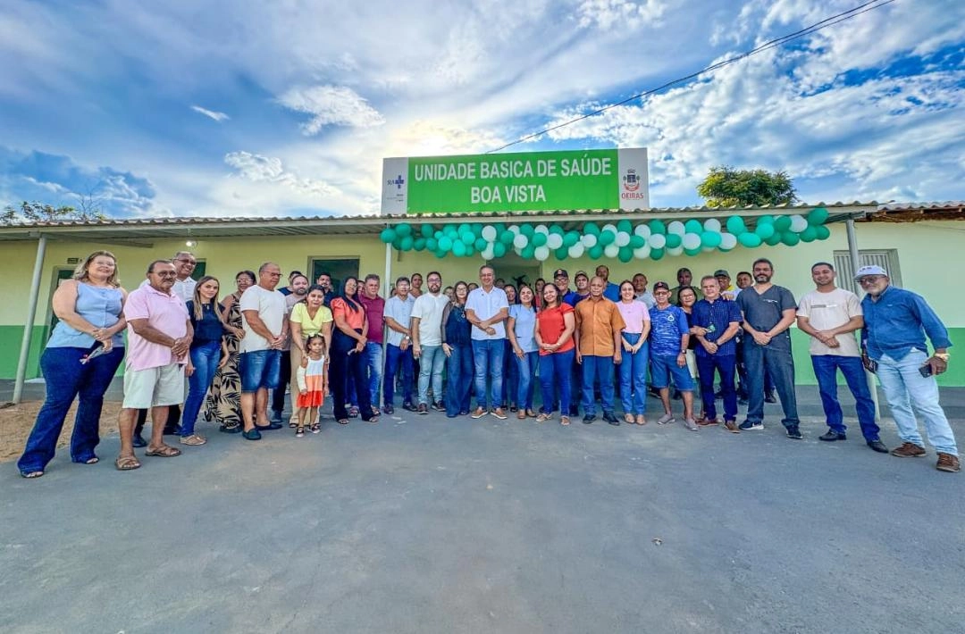 Prefeitura de Oeiras reinaugura Unidade Básica de Saúde na localidade Boa Vista