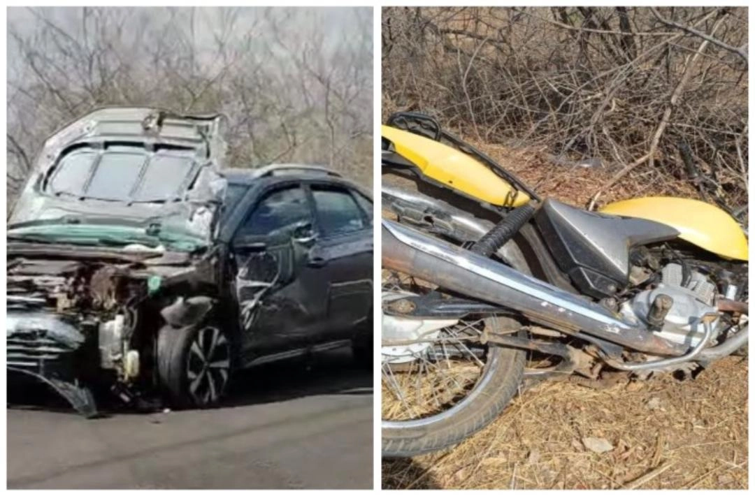 Motociclista fica gravemente ferido em colisão na BR-230, em Oeiras