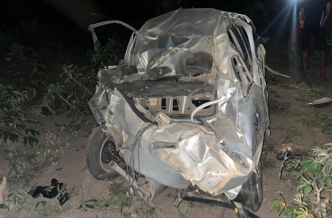 Empresário morre após carro capotar na PI-378, em Pio IX