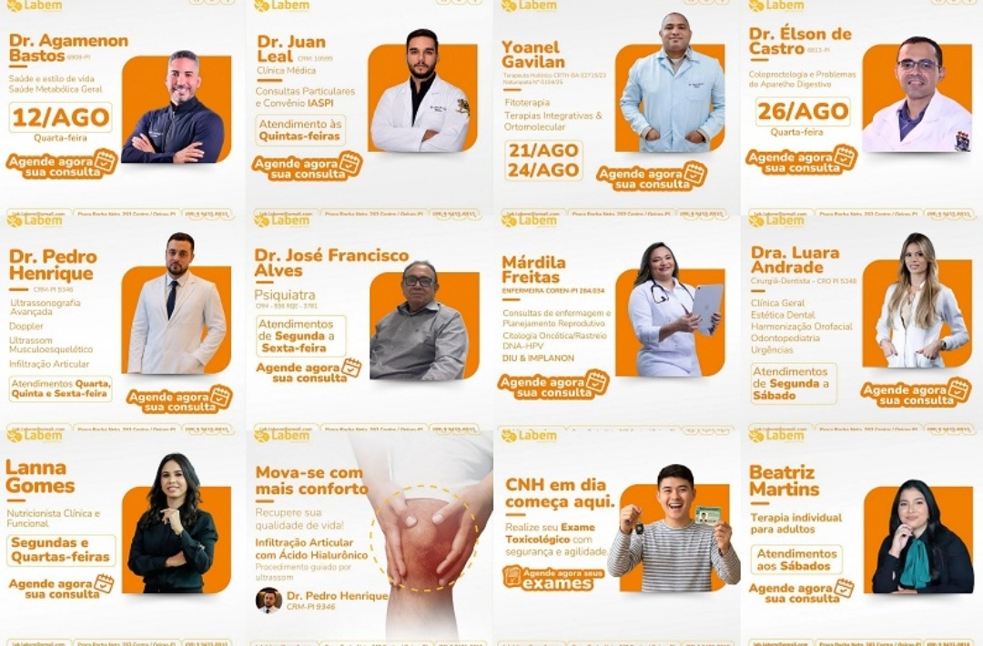 Agosto chegou: aproveite o mês para cuidar da saúde no LABEM