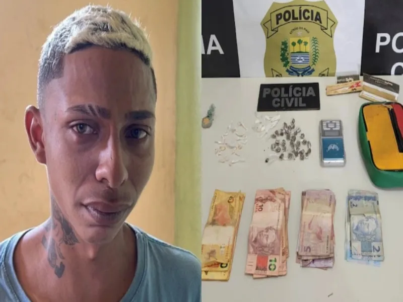 Acusado de tráfico oferece dinheiro à polícia para não ser preso no Piauí