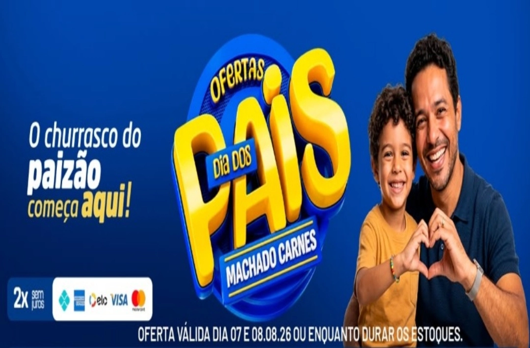 Dia dos Pais pede churrasco, e a Machado Carnes tem ofertas especiais