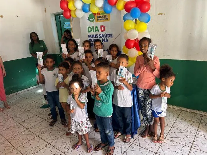 Secretaria Municipal de Saúde de São Miguel do Fidalgo realiza atividades no Dia D do Mais Saúde Bucal