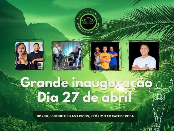 Inauguração do Restaurante Estação Faveira Verde promete agitar Oeiras