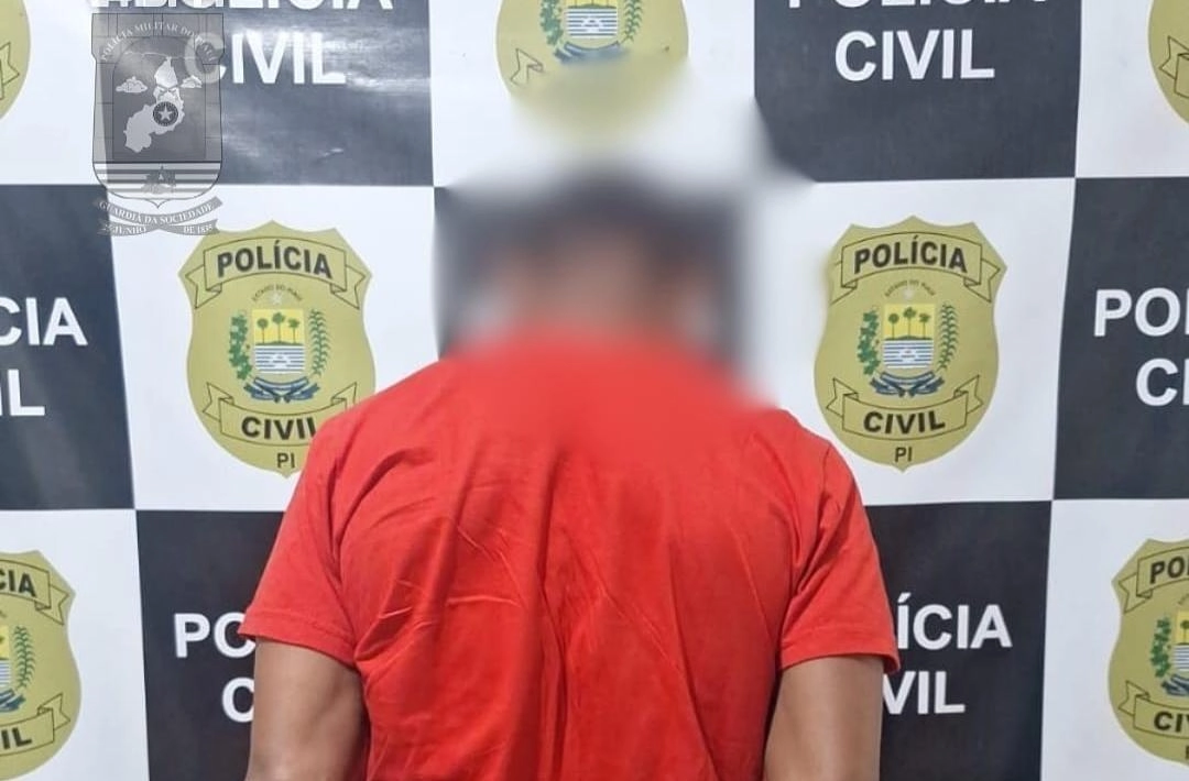 Homem é conduzido à Delegacia de Oeiras após denúncia de ameaça de morte em Santa Cruz do Piauí