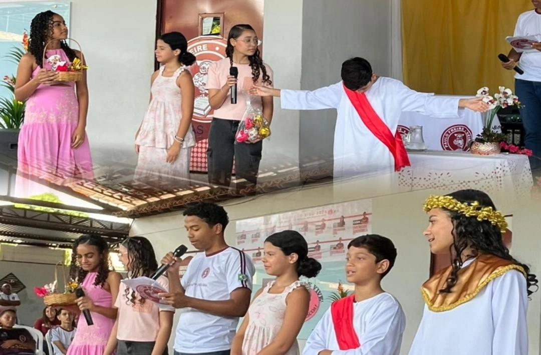 Páscoa é celebrada com momentos de reflexão e aprendizado no Colégio Paulo Freire