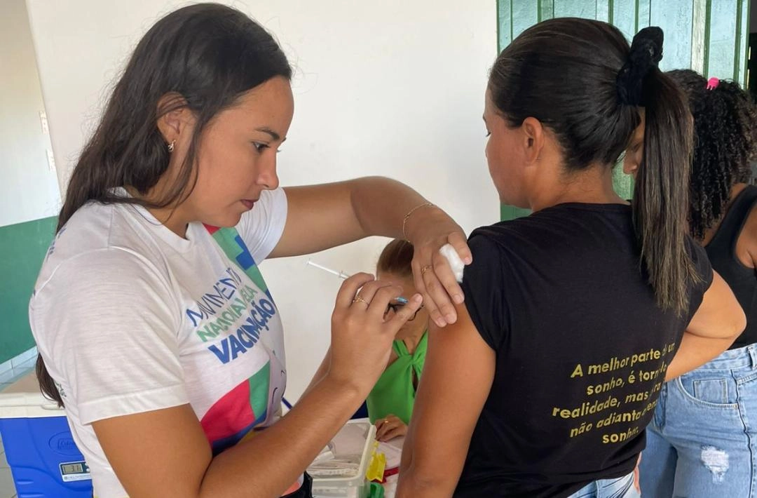 São Miguel do Fidalgo alcança 79,53% de cobertura vacinal nos grupos prioritários