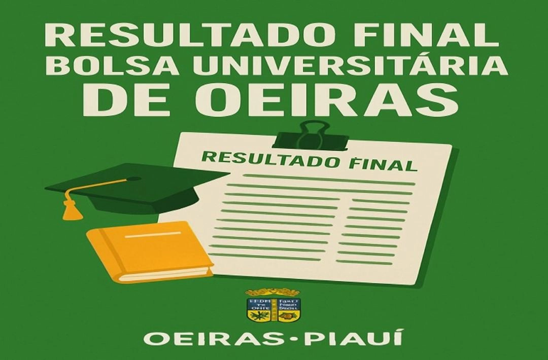 Prefeitura de Oeiras divulga resultado final do Programa Bolsa Universitária