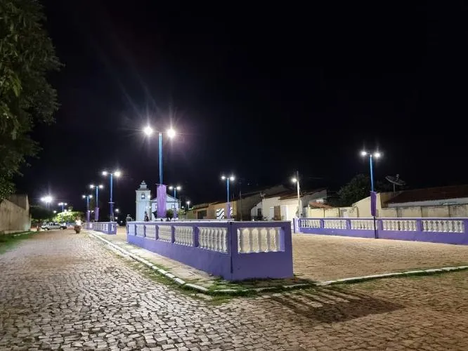 Prefeito Zé Raimundo inaugura iluminação de LED no Largo do Rosário