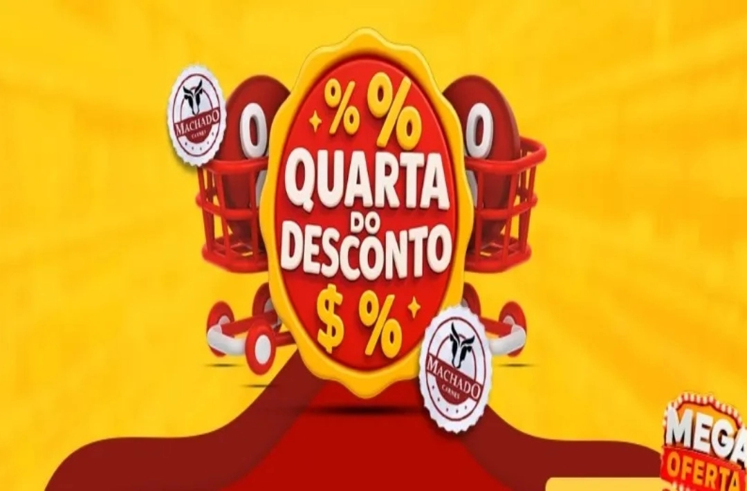 Quarta do Desconto na Machado Carnes: ofertas imperdíveis só nesta quarta!