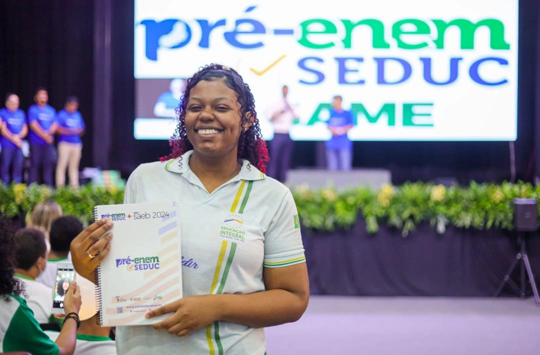 Seduc lança Pré-Enem 2026 com a participação de 1.200 estudantes nesta quarta (29)