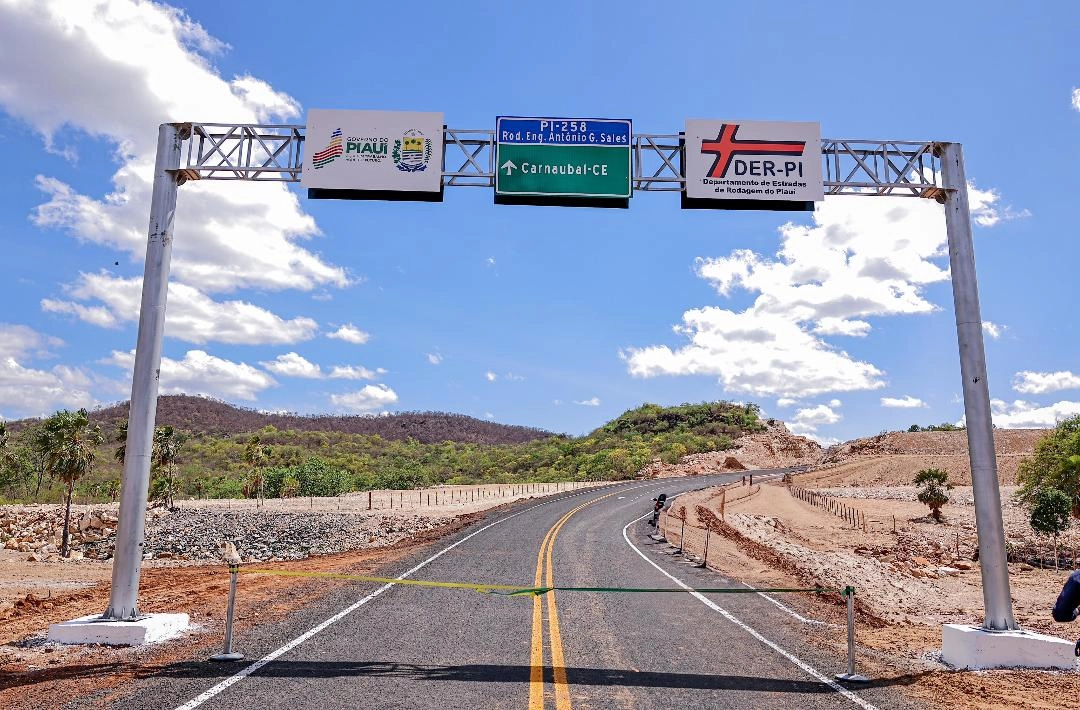 Obras ampliam em 100 km as ligações interestaduais do Piauí