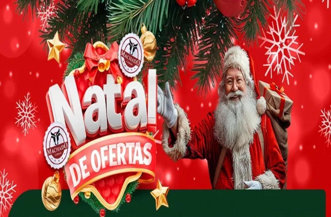 Confira as ofertas de Natal na Machado Carnes!