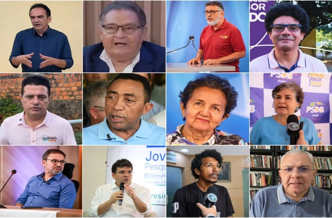 Piauí tem 12 pré-candidatos ao Governo; veja os nomes e perfis