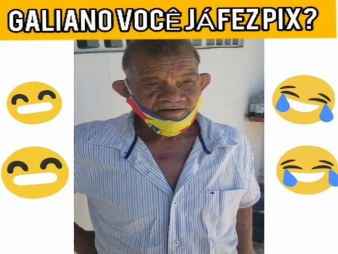 Será se Galeano ja fez um PIX?