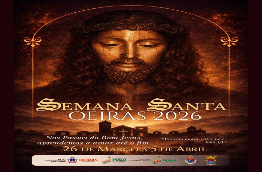 Secretaria de Cultura e Turismo de Oeiras apresenta identidade visual da Semana Santa 2026