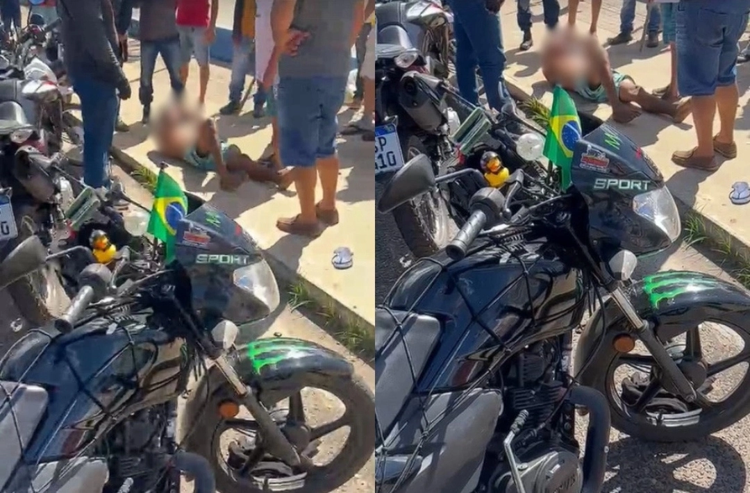 Suspeito de tentativa de assalto é agredido após espancar idoso em Teresina