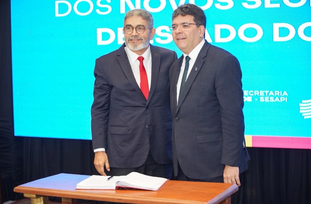 Rafael Fonteles anuncia permanência de Antônio Luiz na Segurança Pública