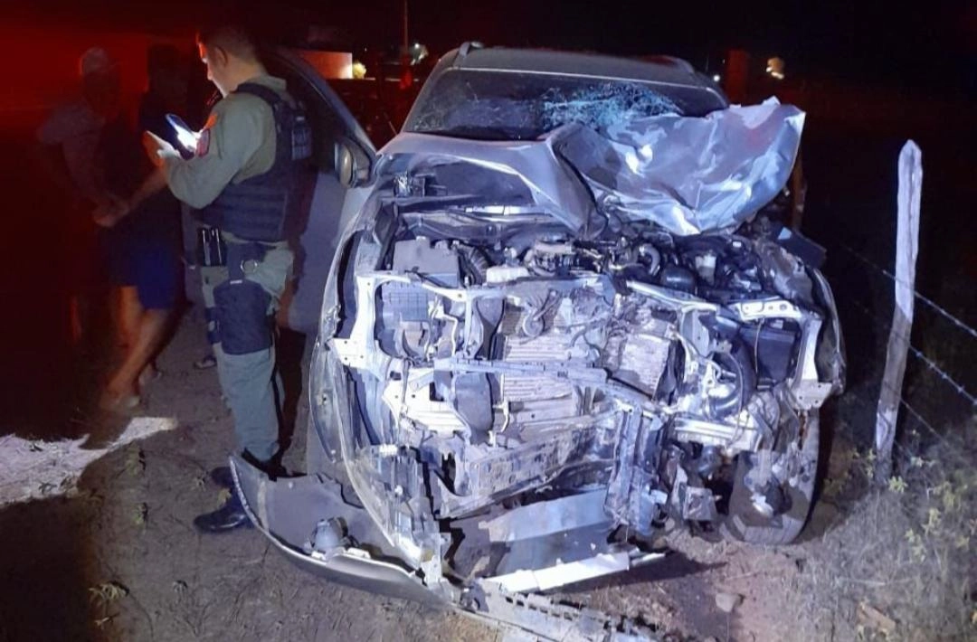 Motorista foge após atropelar e matar motociclista em Pedro II