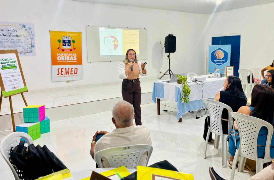 SEMED Oeiras promove formação de gestores escolares