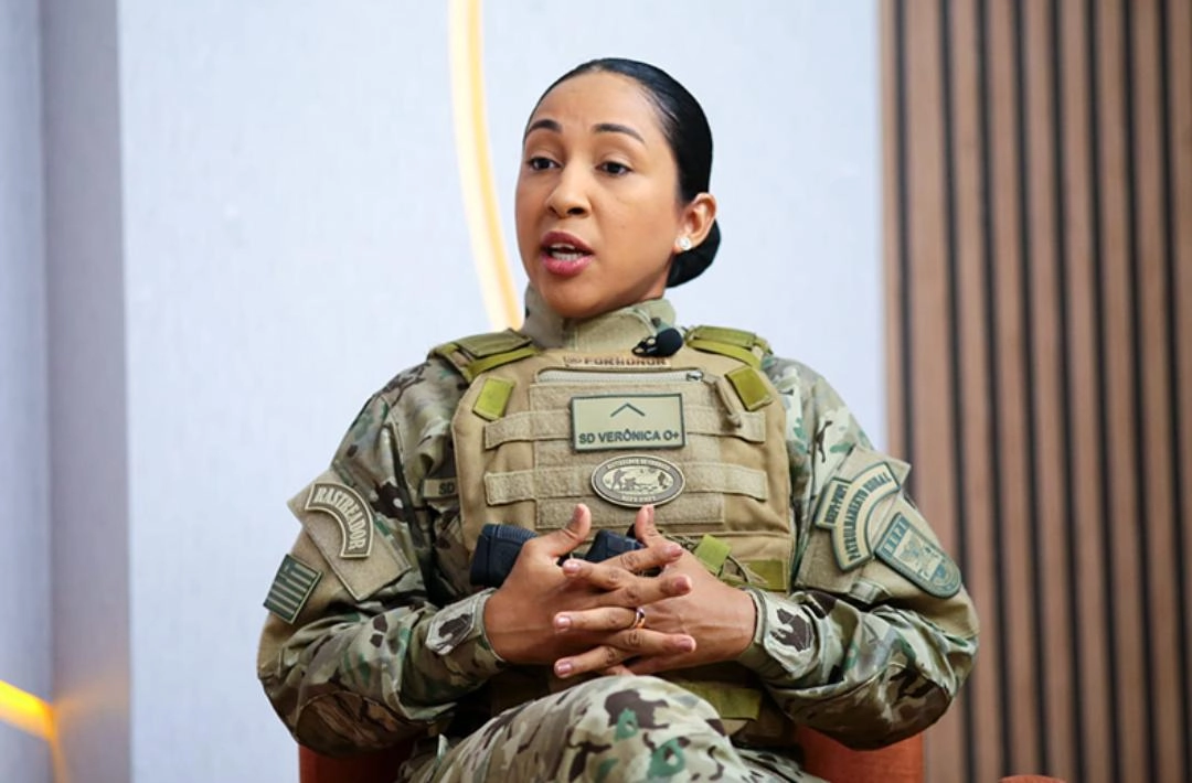 PM do Piauí é a 1ª mulher do Brasil a concluir curso de Rastreador de Combate