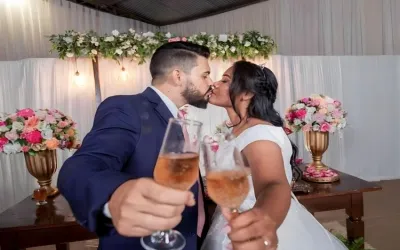 Celebração de amor: Marya Clara e José Henrique se unem em matrimônio civil e religioso em Oeiras