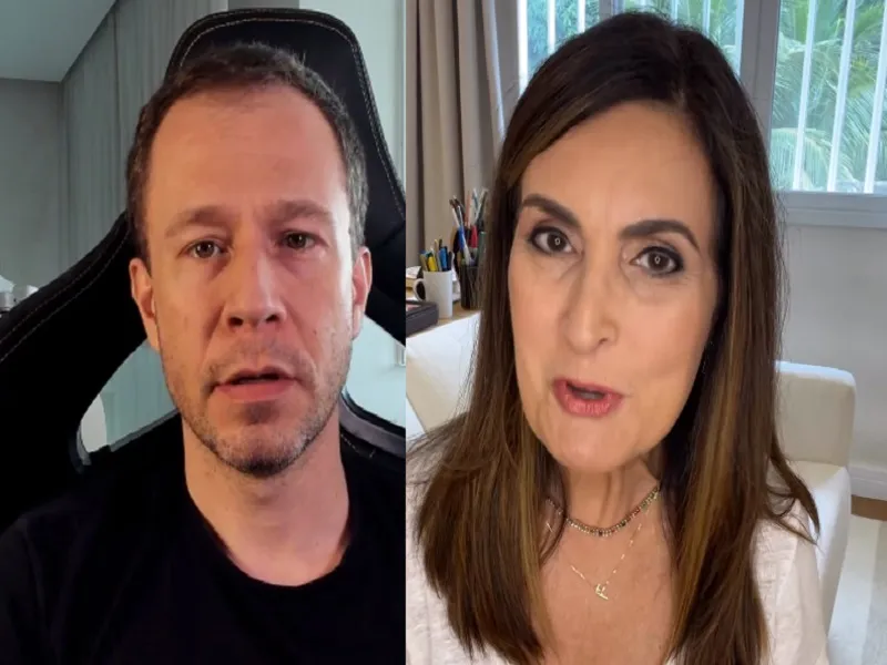 Tiago Leifert e Fátima Bernardes dizem que foram vítimas de deepfake após relato de Pedro Bial
